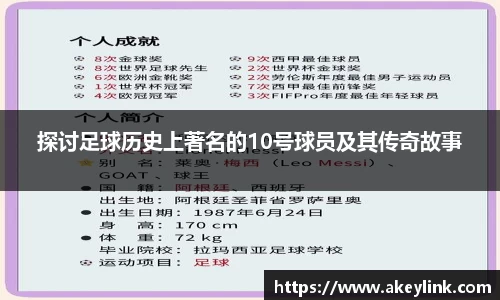 探讨足球历史上著名的10号球员及其传奇故事